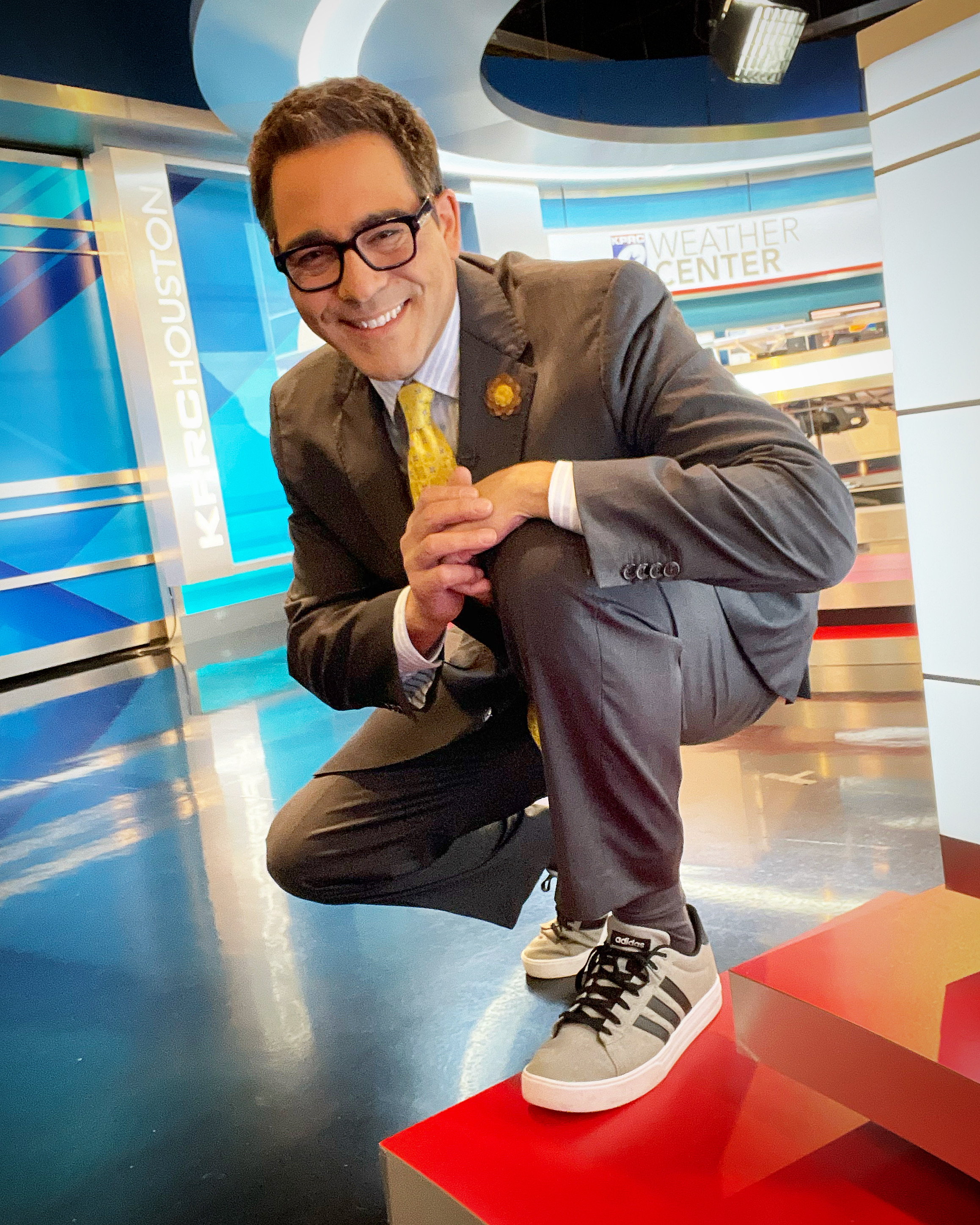 Owen Conflenti at KPRC Weather Center